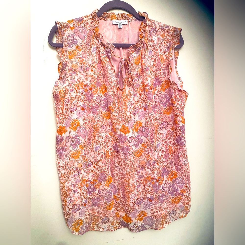 Maison d Amelie Floral Top